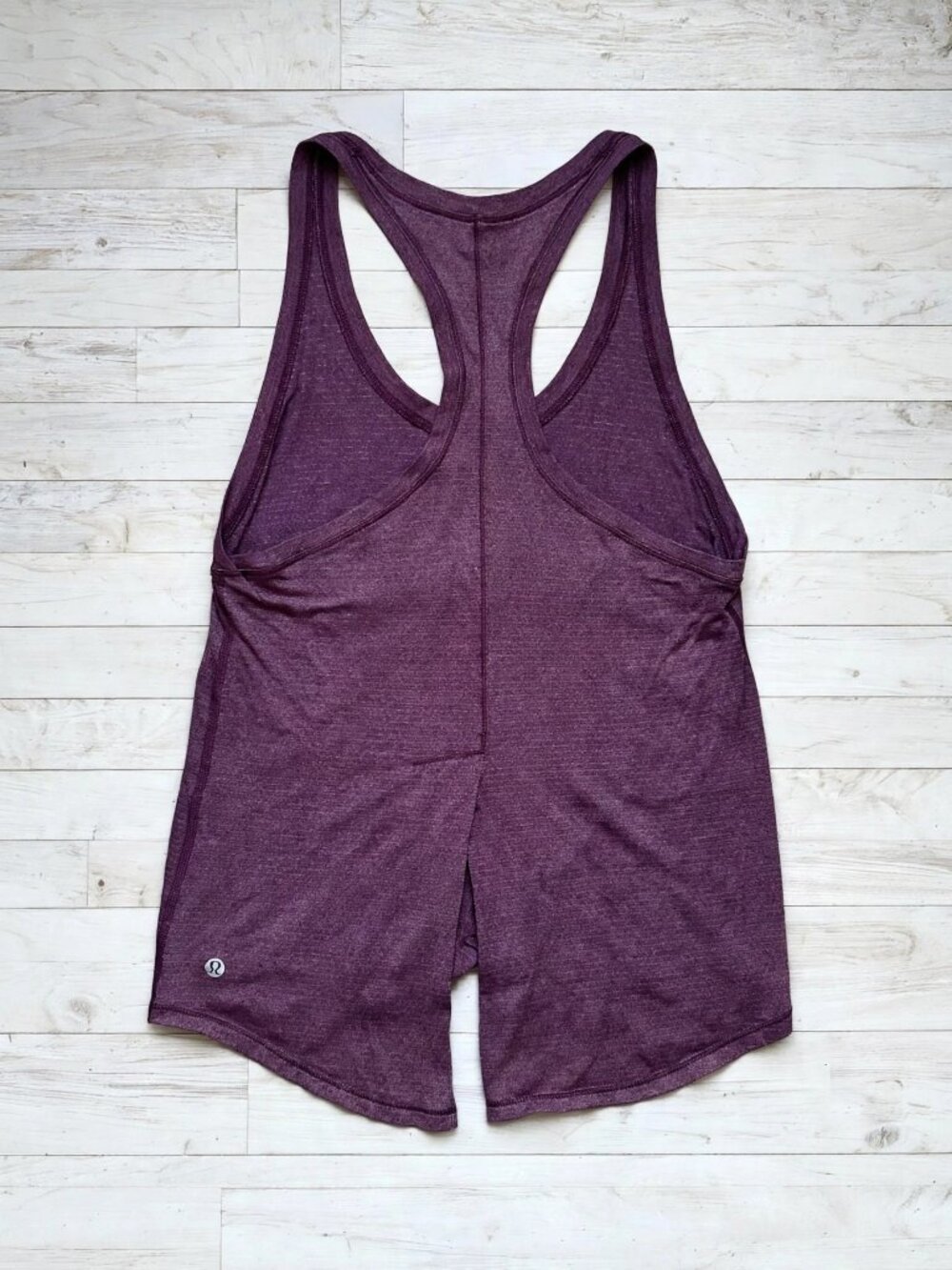 lululemon Salute the Sun Tank Heathered Regal Plum Size 6 Like New